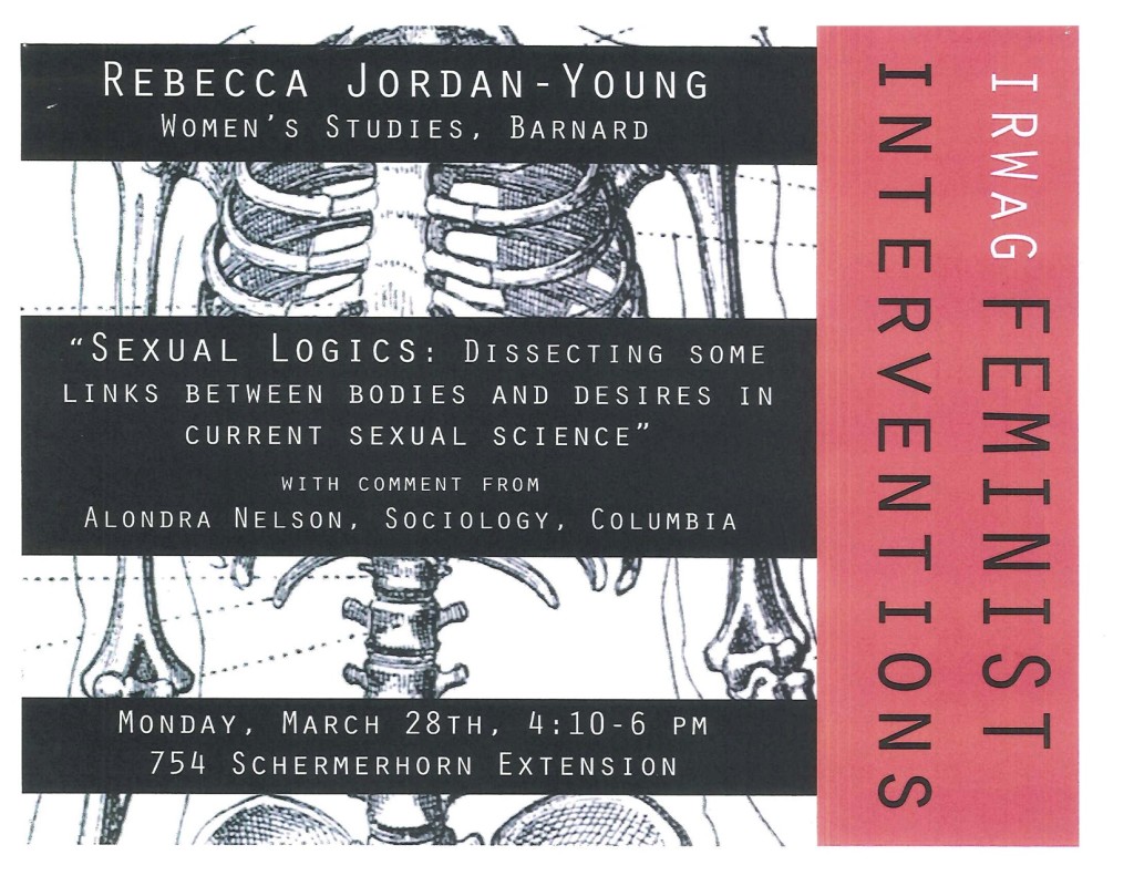 2006-2007 Feminist Interventions Jordan-Young
